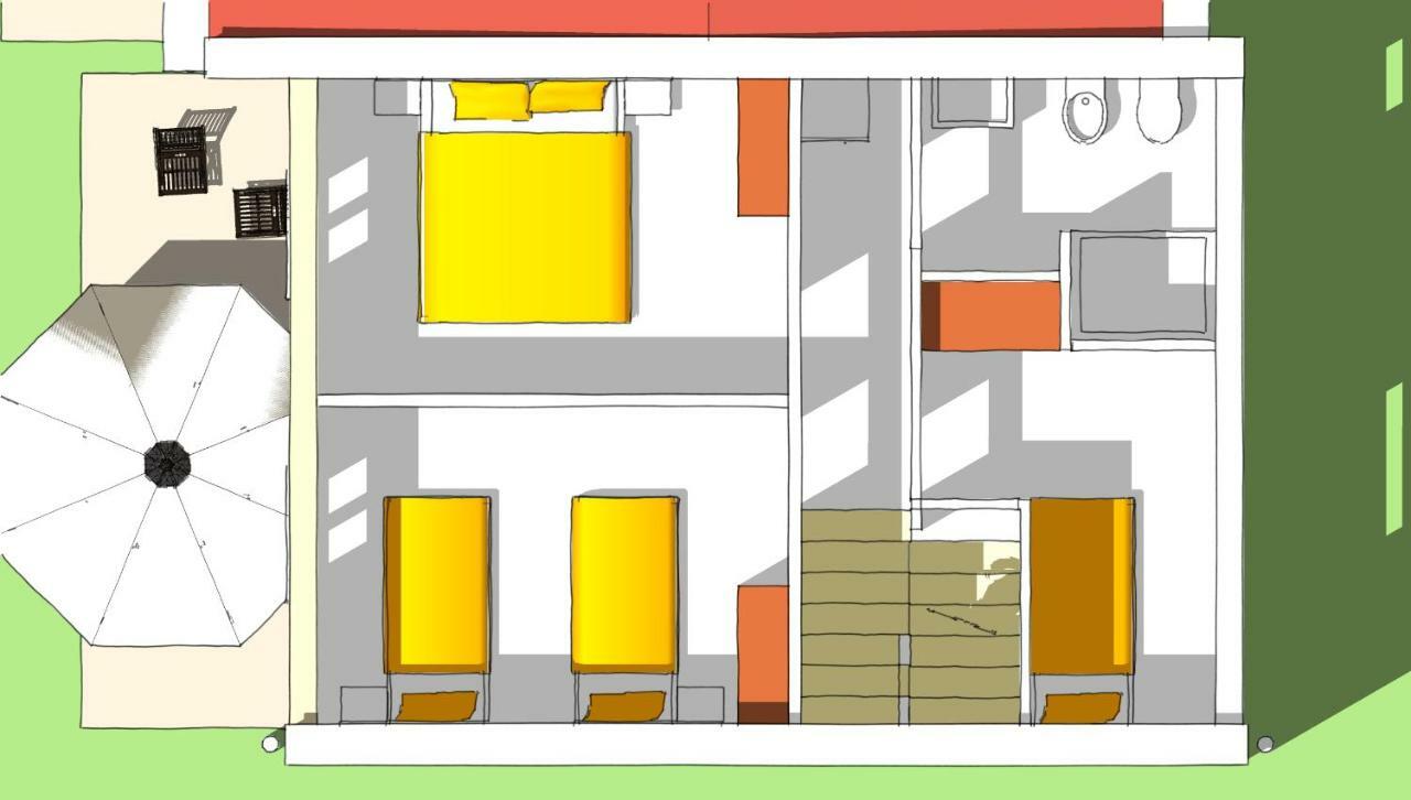 Giotto Holiday Houses Vrsi Luaran gambar